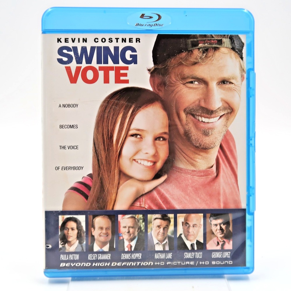 Swing Vote Blu-ray 2008 Kevin Costner Comedy Drama Political PG Region A